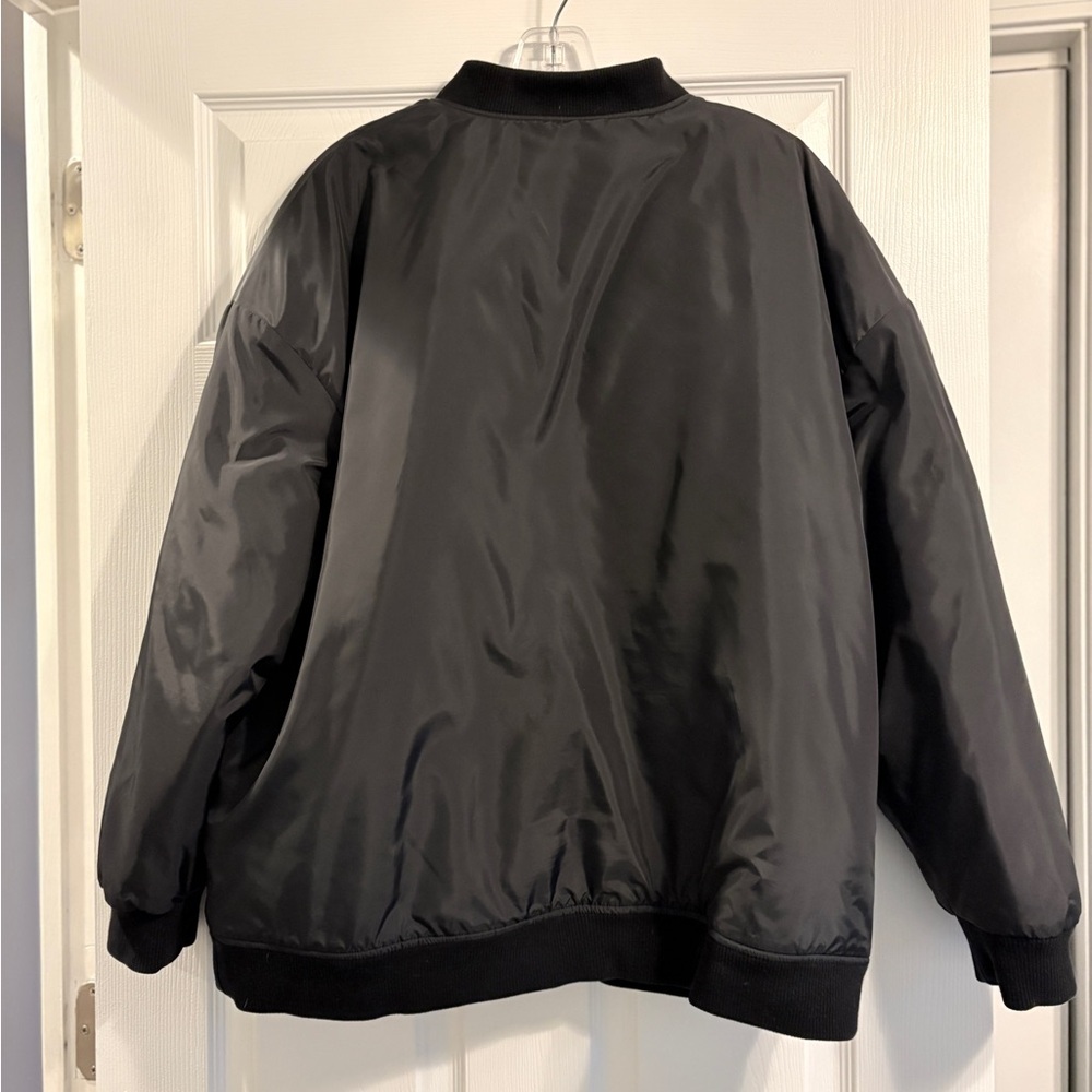 Black Bomber Jacket - Picture 5 of 8